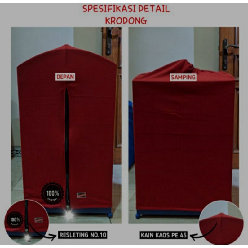 KRODONG SANGKAR BURUNG BAHAN TEBAL