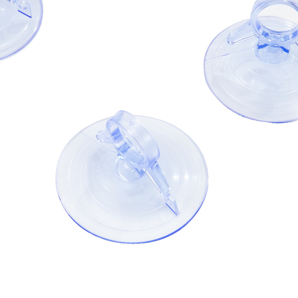 【COD Tangding】20Pcs 45mm Car Sunshade Suction PVC Cups Plastic Window Clear Rubber Suckers Pads