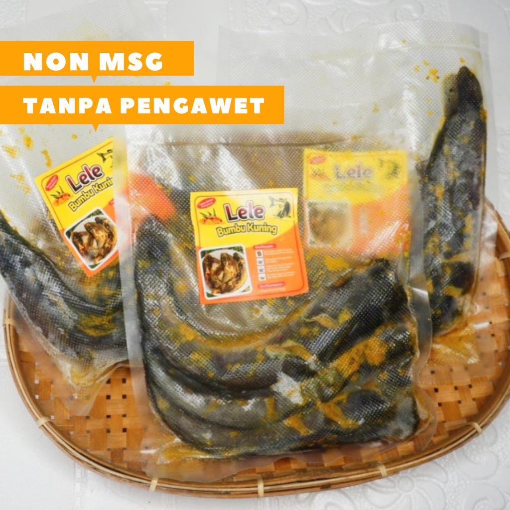 

FROZEN LELE BUMBU KUNING SIAP GORENG NON MSG