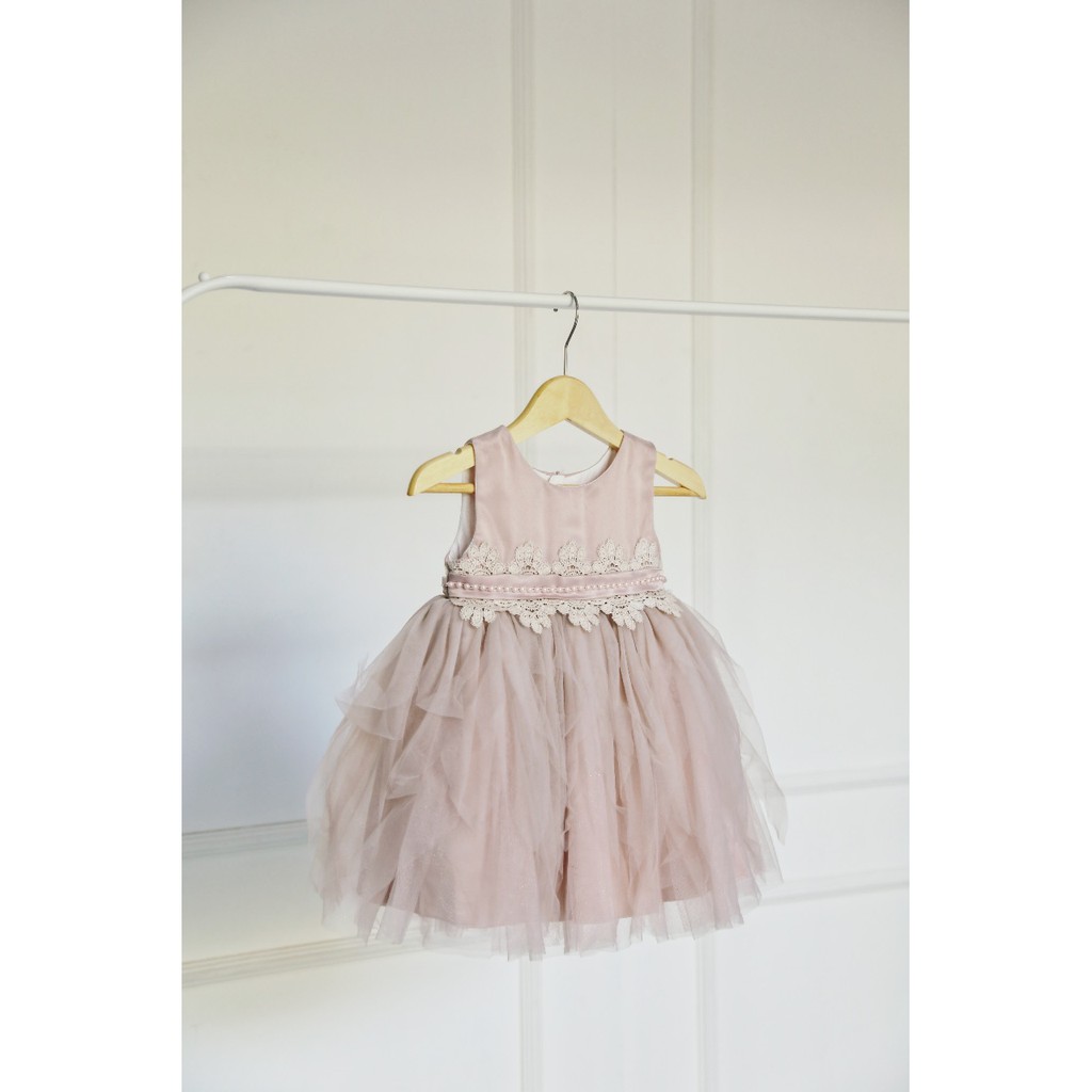 Joanna Dress - dress anak perempuan import cewe gaun pesta casual cantik branded 1 2 3 tahun ultah