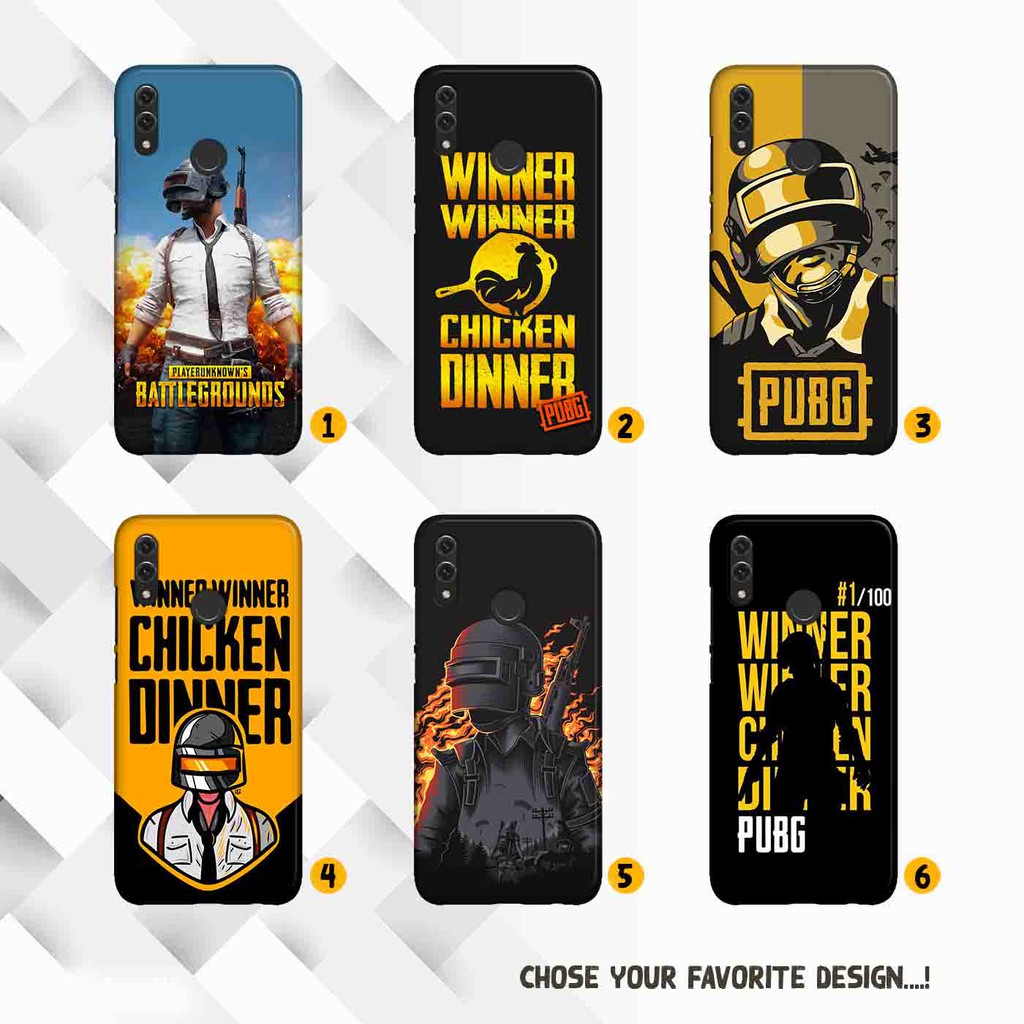 Premium Custom Case Huawei Honor 10 Lite PUBG Casing Hardcase Full Print
