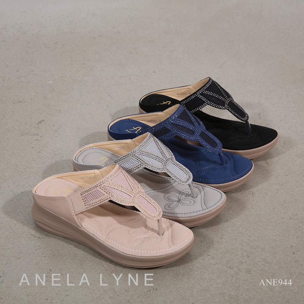 SEPATU WEDGES SLOP SANDAL ANELA LYNE CARINA ANE944