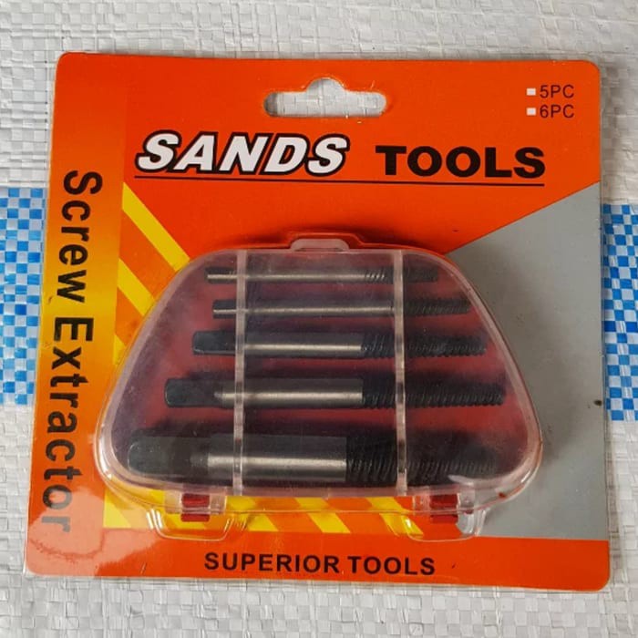 Original Tap Balik Senai Drat Set 5 PCS SANDS TOOLS Screw
