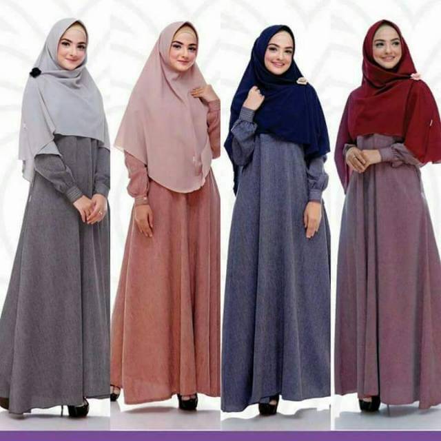 Gamis syar'i Brand Rauna