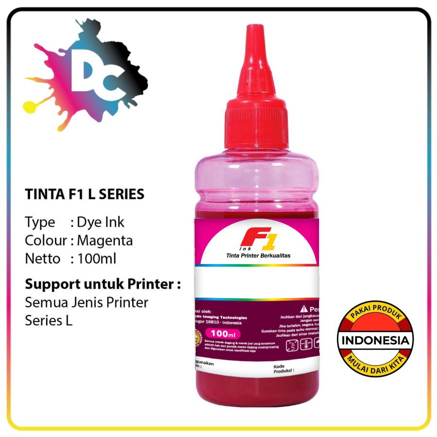 Tinta Refill  Dye L Series F1 Ink 100ml