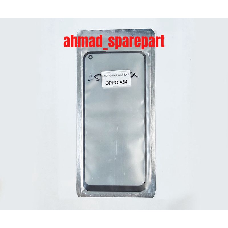 KACA DEPAN KACA LCD TOUCHSCREEN GLUE + OCA OPPO A54