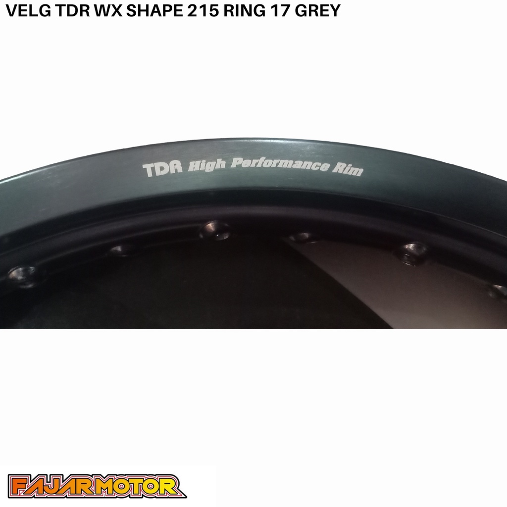 TDR RIM VELG WX SHAPE 215 RING 17 ALLUMINIUM VELK PELEG