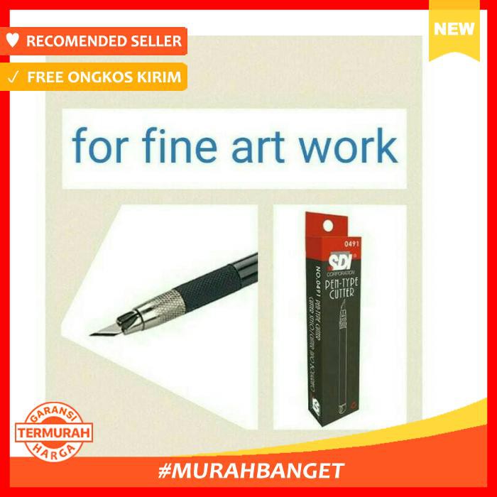 

Art Knife - Pen Cutter Sdi - Alat Pemotong Kertas