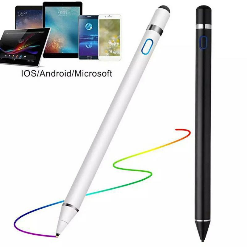STY-001 Stylus Pen Universal Bisa Semua Android IOS dan Samsung Apple Ipad fine point Ujung Lancip