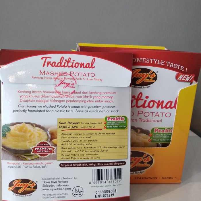 

asa457a Jay'S Mashed Potato / Kentang Tumbuk 45 Gr Xa20X1