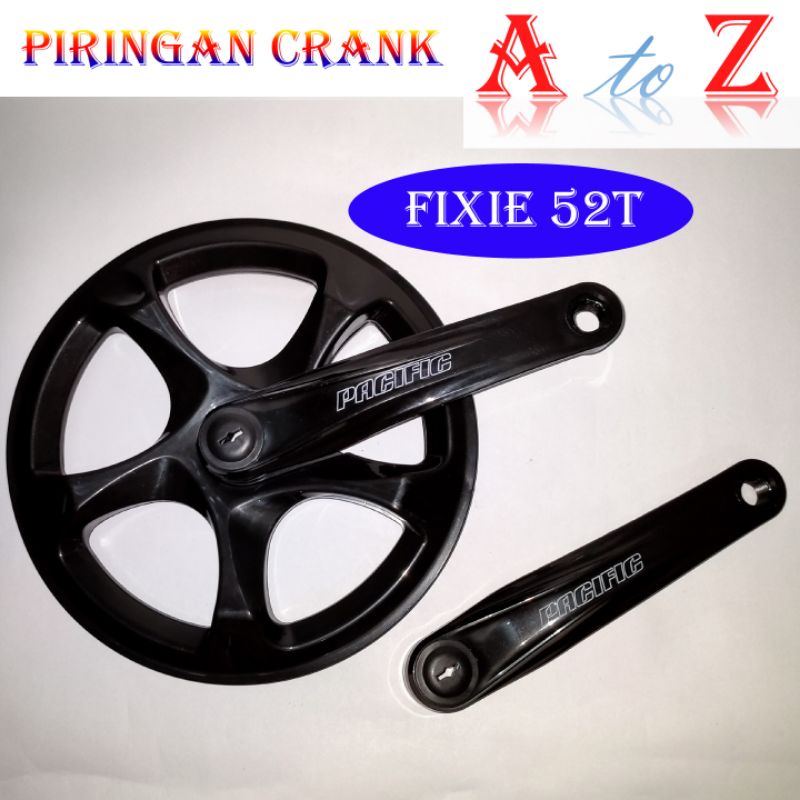 piringan sepeda fixie 52T/crank/piringan gear/piringan gir sepeda fixi