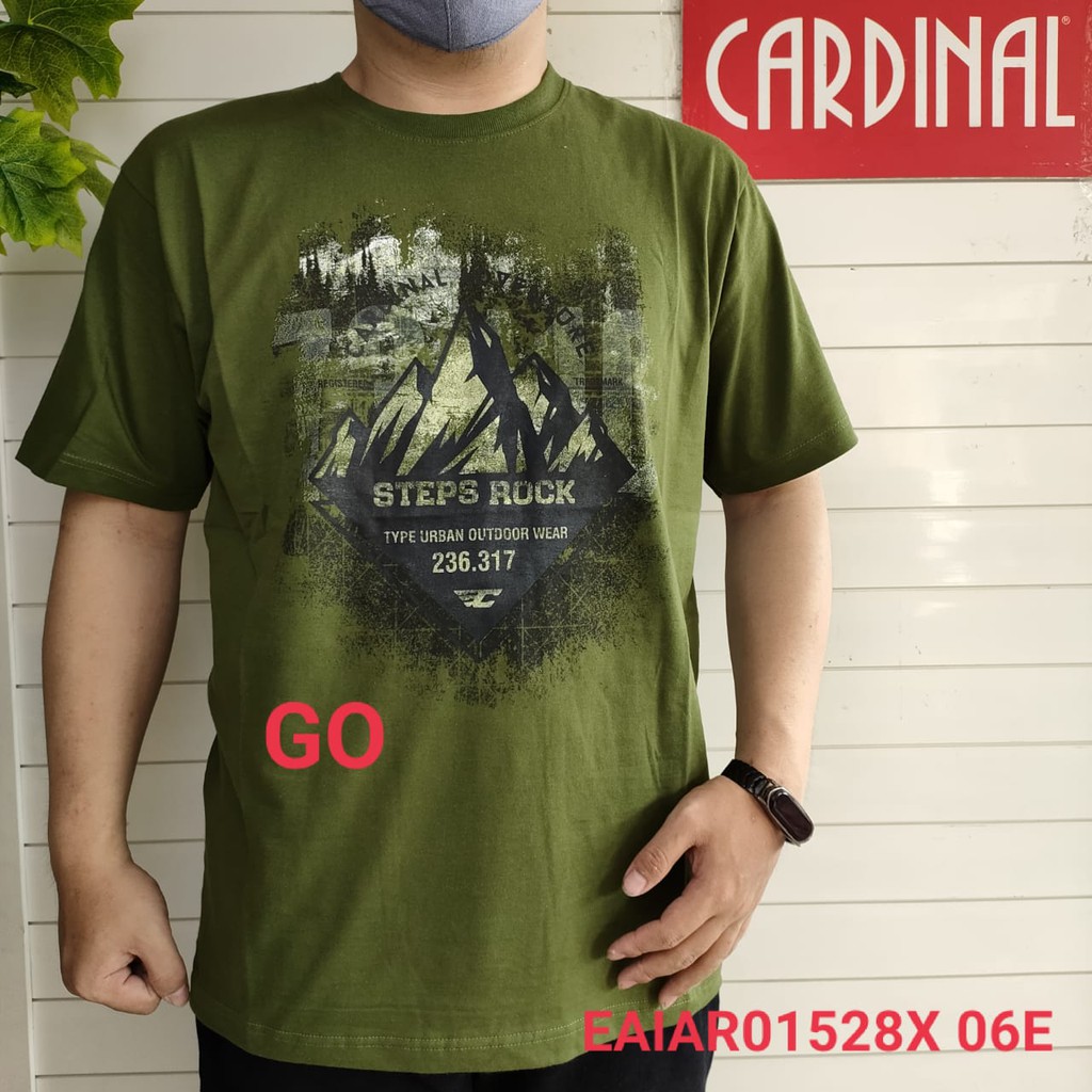 gof KCG CARDINAL KAOS T-Shirt COWOK REGULER Baju Cowok Kaos Cardinal