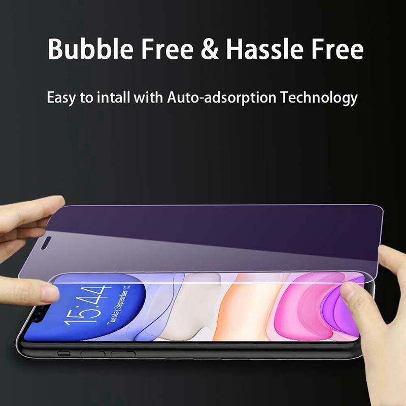 Anti Blue Light Blocking Screen Protector for IPhone 11 12 Pro Max Mini Blue Ray Glass for Iphone 7 8 Plus X XS Max XR SE 2020 Screenprotector