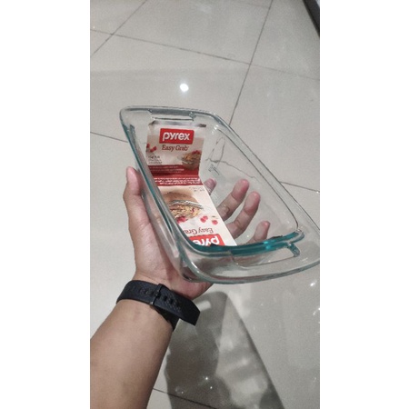 Pyrex Loyang kaca easy grab 1,4L