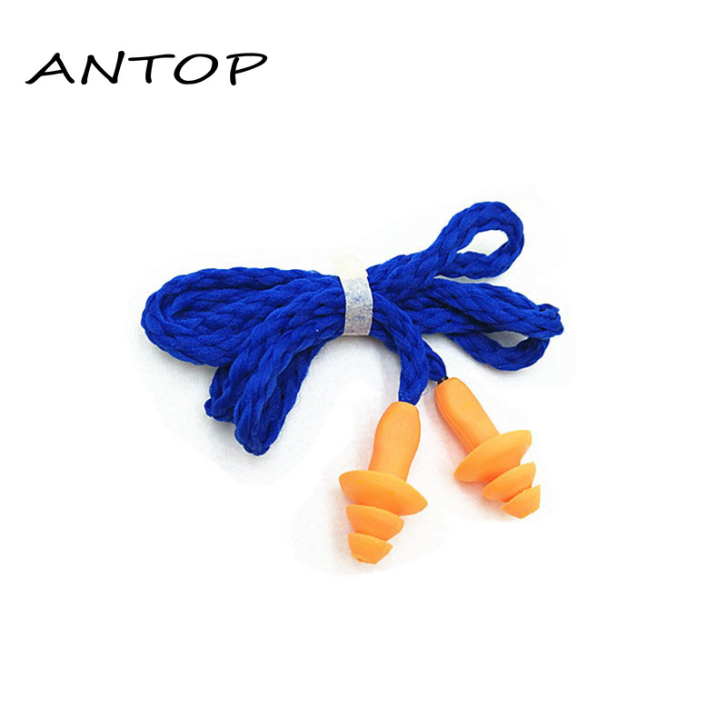 Anti-noise Wired Sleep Earplugs Christmas Tree Silicone Soundproof Ear Protector ANTOP