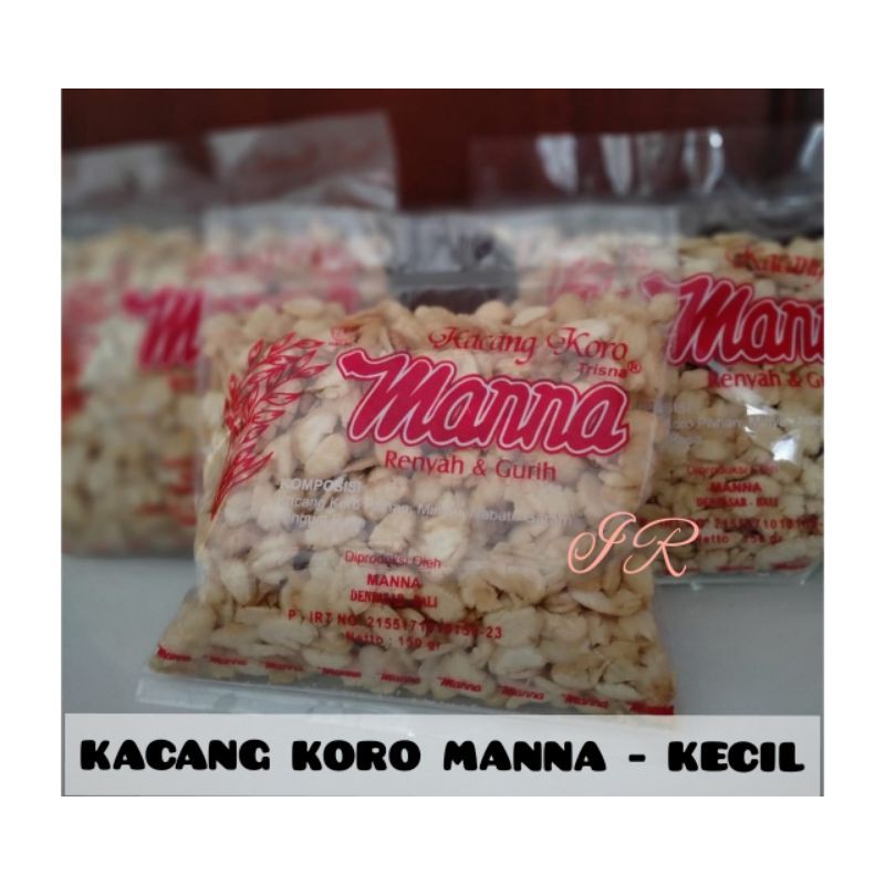 

KACANG KORO MANNA - KECIL / Kacang Manna Koro Kacang Khas Bali