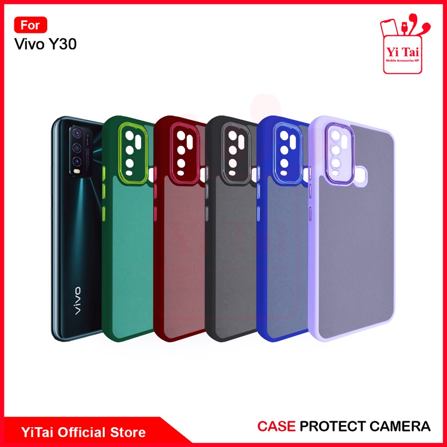 YC02 CASE YI TAI PROTECT KAMERA VIVO Y30 Y91C Y1S - BDC