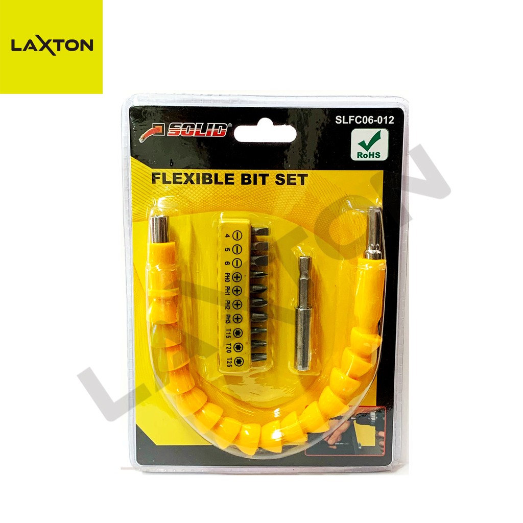 Solid SLFC06-012 flexible connection 12 pcs selang bor + mata baut