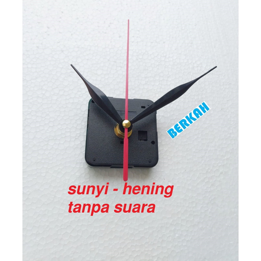 mesin jam dinding sweep moment tanpa bunyi detik