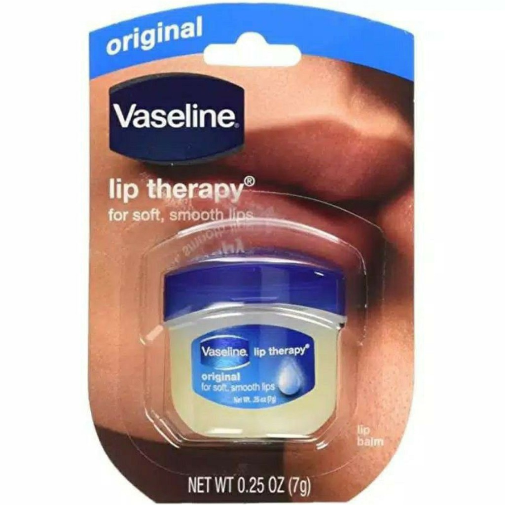 [ECER] LIP BALM / LIPBALM VASELINE LIP THERAPY ORIGINAL/ROSY LIPS/COCOA BUTTER