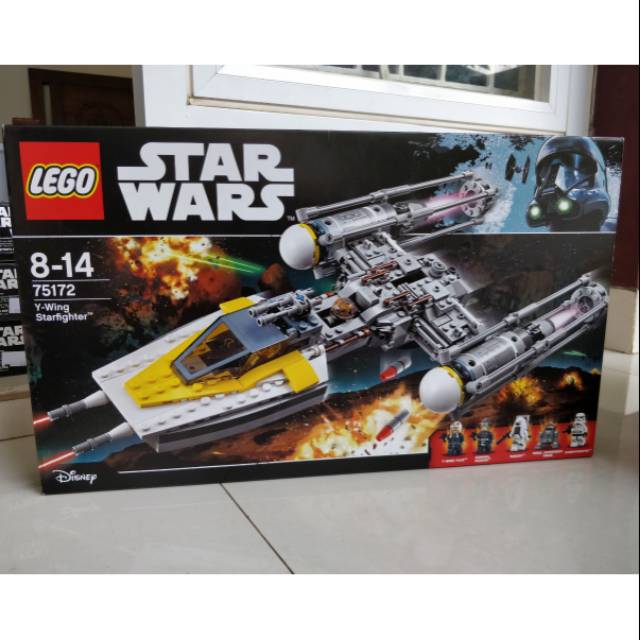 Lego Star Wars Y Wing Starfighter Review 75172