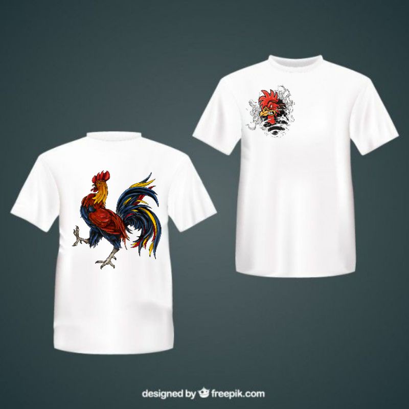 Baju ayam bangkok premium 24s Tampa jahitan pinggir..