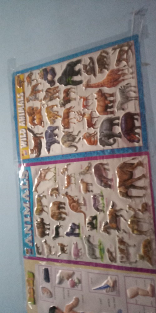 Poster Timbul Tema The Alphabet Abc