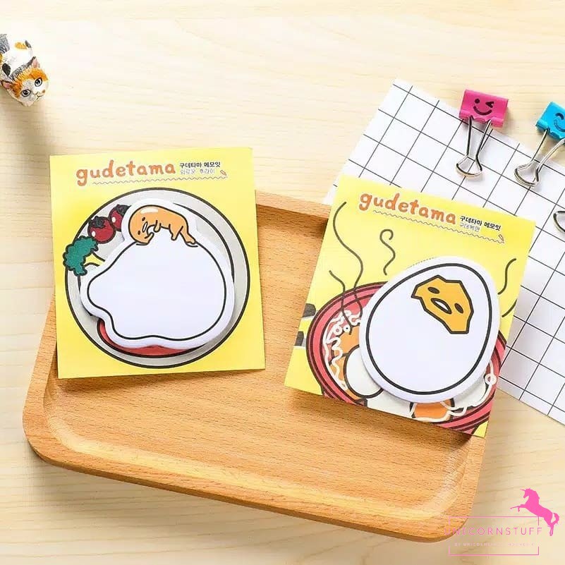 Sticky Notes Karakter Lucu Sticky Note Gudetama