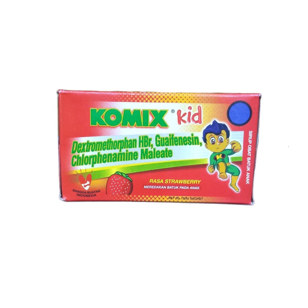 KOMIX KIDS 10 SACHET STRAWBERRY 5 ML