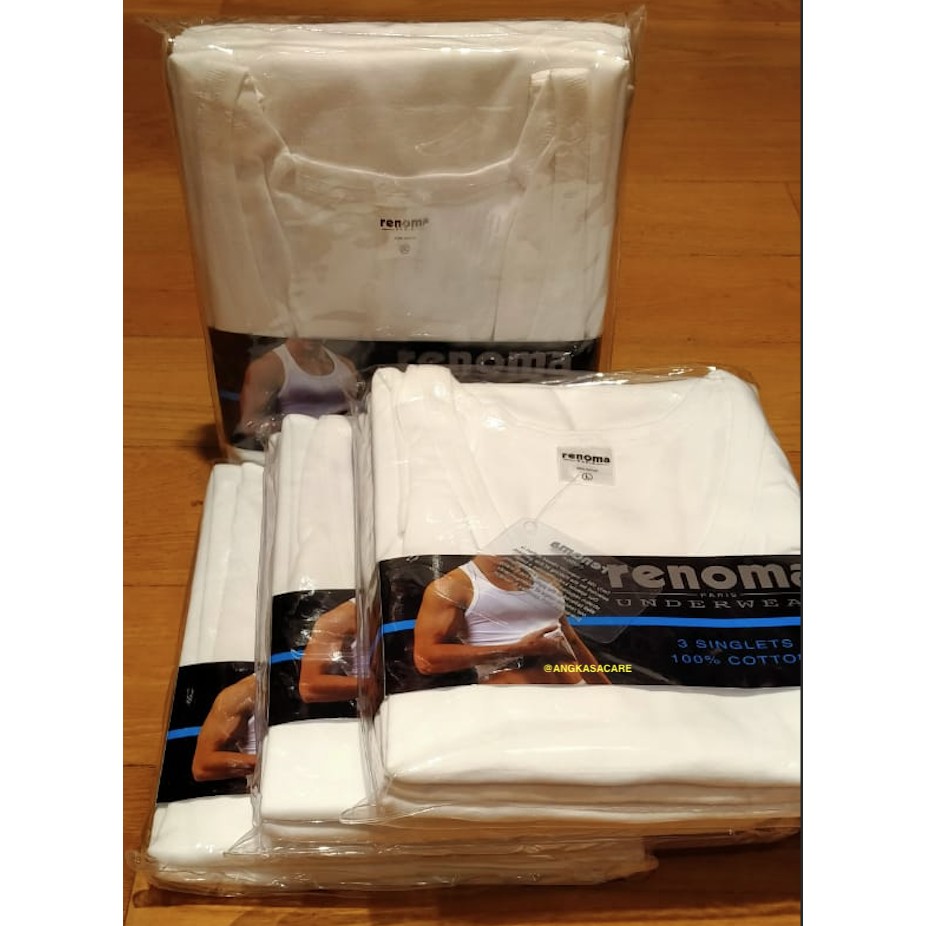 Renoma Singlet Men / KAOS SINGLET RENOMA / RENOMA SINGLET KAOS DALAM RENOMA