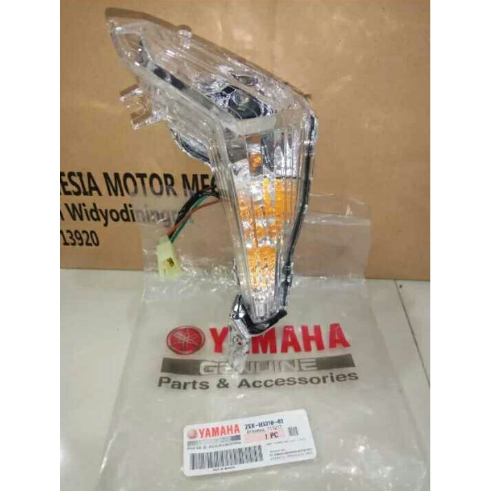 Lampu sen depan mio soul Gt 125 kiri dijamin original        yamaha