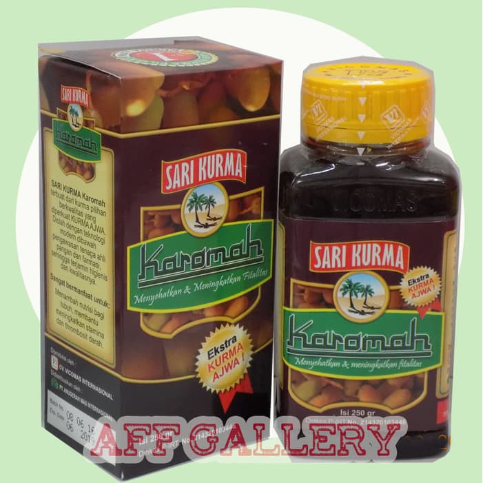

best price Sari Kurma Karomah Ekstra Kurma Ajwa Isi 250 Gram
