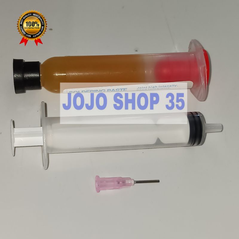Per 1pc Flug Flux Suntik Pasta Solder Amtech  Siongka Pasta 10cc Minyak Solder RMA223 Bagus