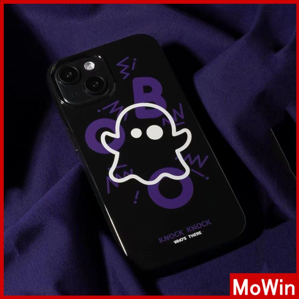 For iPhone 14 Pro Max iPhone Case TPU Soft Case Shiny Black Ghost Cute Shockproof Protection Camera Compatible For iPhone 13 Pro max 12 Pro Max 11 Pro max xr xs max 7Plus 7 8