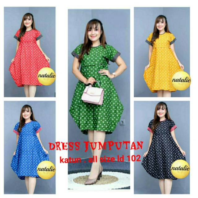 Dress jumputan