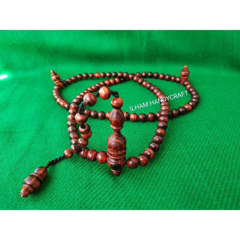 TASBIH KAYU WUNGLEN KAYU SANGAT LANGKA DARI SULTAN AGUNG