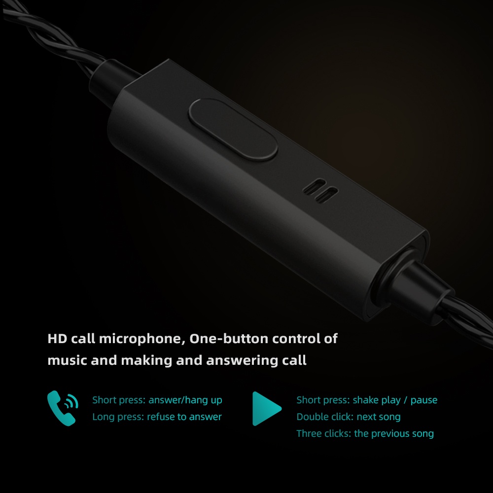 Qkz Zx2 Earphone In Ear Hifi 1ddd Dynamic Heavy Bass Bahan Metal Dengan Mic