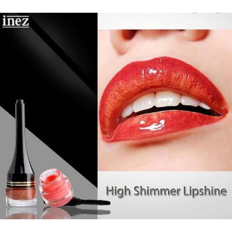 inez high shimmer lipshine