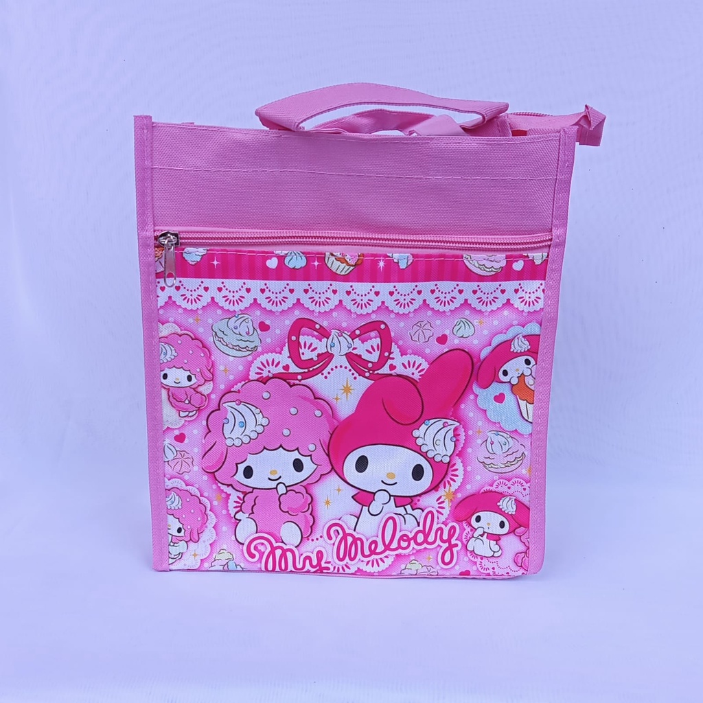 Tas Bekal Anak Import Tas Bekal Motif Karakter Murah Lunch Bag Box Tempat Bekal Penyimpan Makanan Murah TB-08-TBK