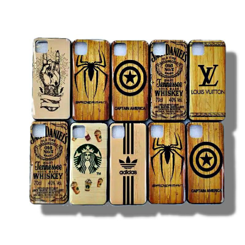 CASE SILIKON MOTIF WOOD FOR OPPO A39 / A57