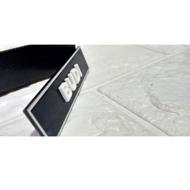 

Paling Diminati! NAME TAG TIMBUL EXCLUSIVE