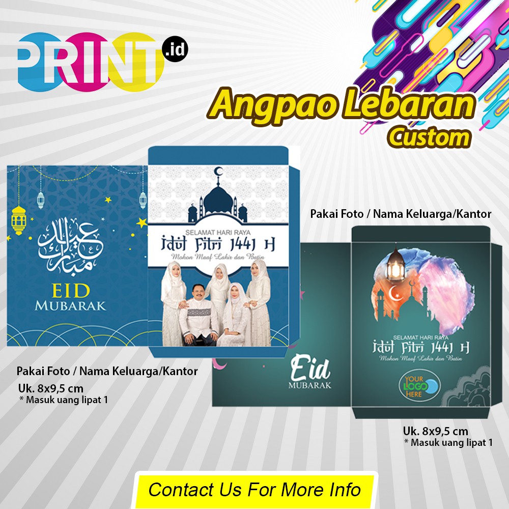 

AMPLOP CUSTOM / AMPLOP LEBARAN (HARGA 1 amplop)