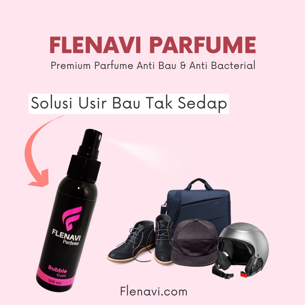 PROMO Parfum sepatu penghilang bau sepatu anti bacterial dengan aroma bubble gum 100ml