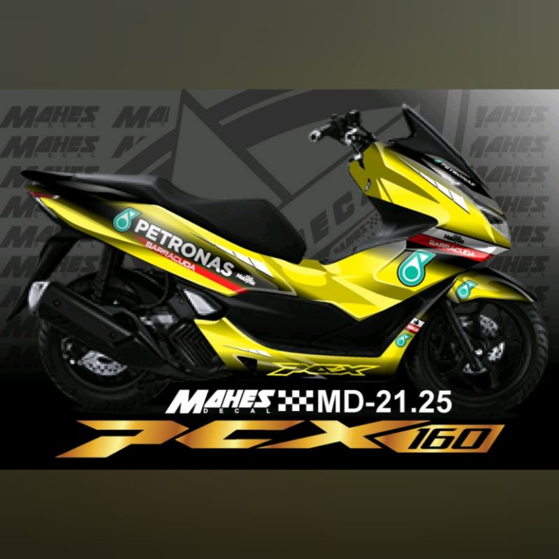 Stiker Decal PCX 160Fullbody Petronas