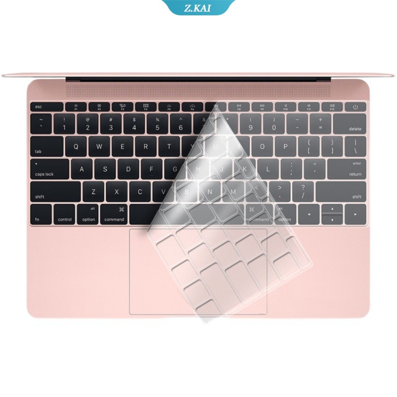 1pc Skin Cover Pelindung Keyboard Bahan Silikon Untuk Laptop A1708 A1534 A1931 A1708 A1988 12 Inch (ZK)