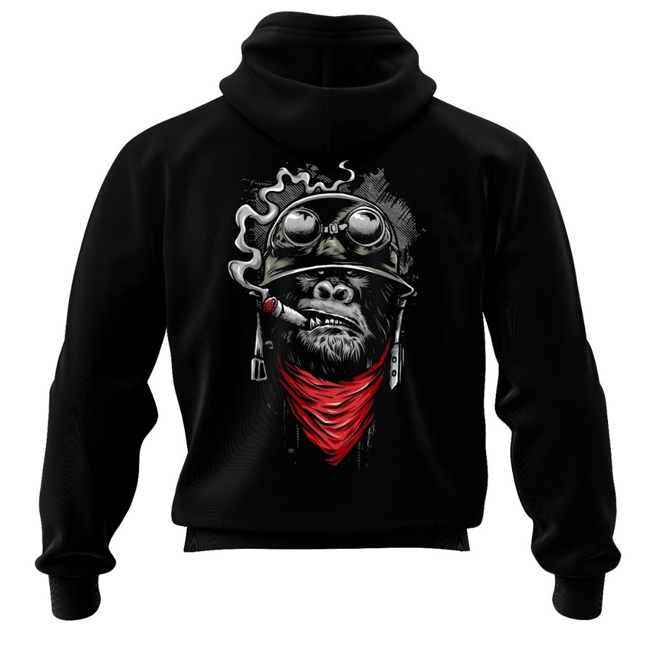 Pro.Coll - Smokey Kong Zipper Hoodie - Hoodie Pria dan Wanita