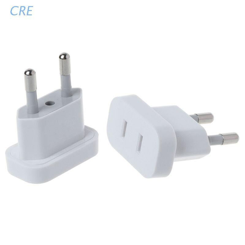 CRE  Power Plug Converter Travel Adapter US to EU Europe High Power