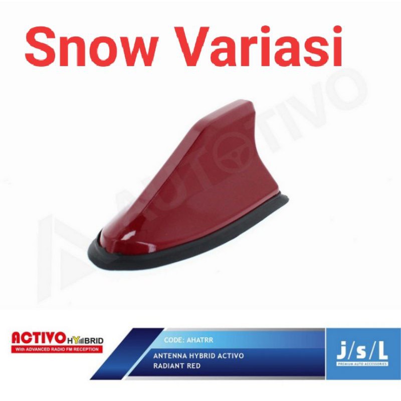 Antena Mobil Sirip Hiu Sharkfin Hybrid Activo Sharkfin Radiant Red JSL