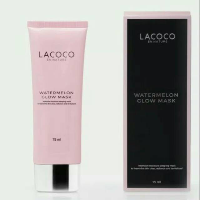 LACOCO Watermelon Glow Mask / Sleeping Mask | Shopee Indonesia