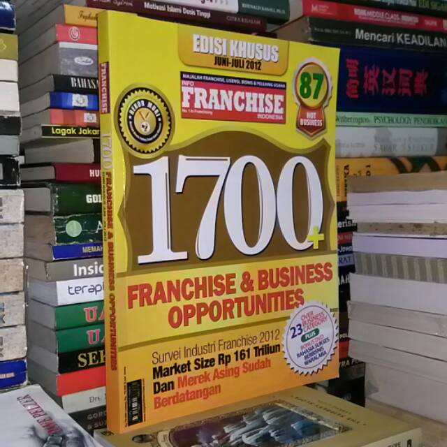 MAJALAH FRANCHISE & BUSINESS OPPORTUNITIES EDISI KHUSUS JUNI/JULI TAHUN 2012
